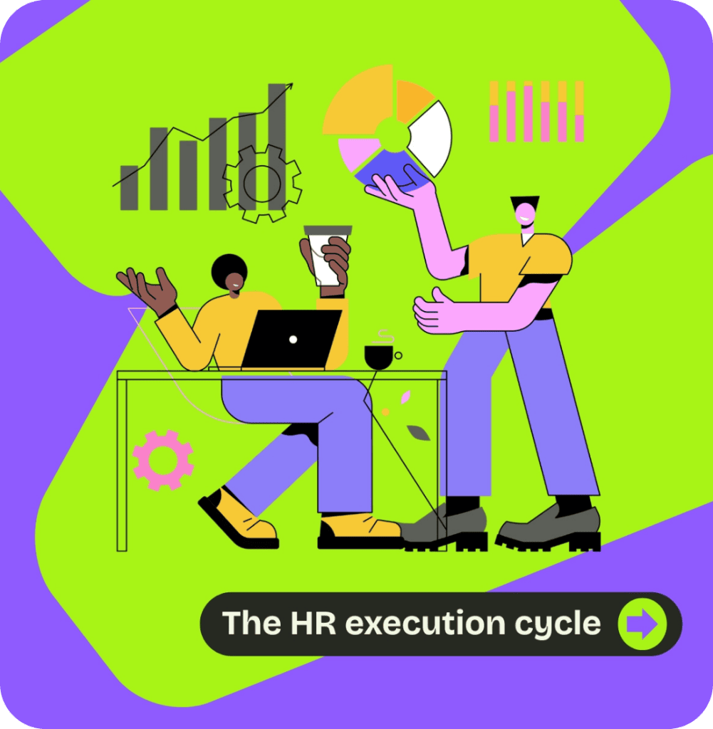 The HR execution cycle.